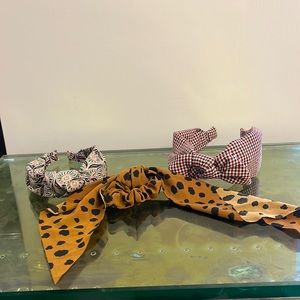 NWOT lot of 3 anthropologie hair accessories